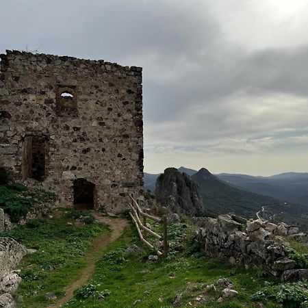 בית הארחה Cabañas del Castillo 	Alma De Villuercas מראה חיצוני תמונה